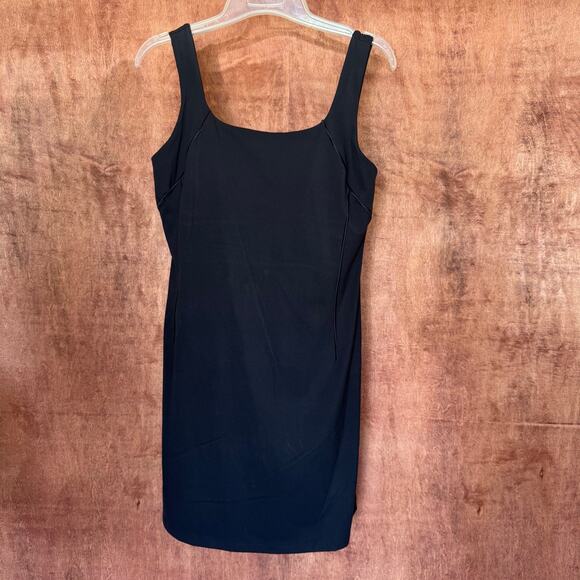 Calia Inspire Scoop Back Dress pure black SMALL skort dress athletic dress $108 - Picture 10 of 13